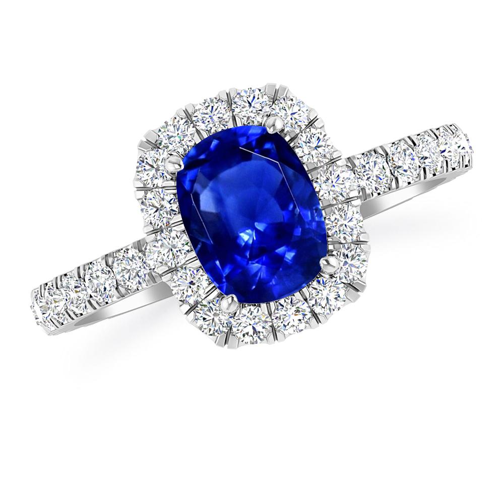 White Gold - Sapphire