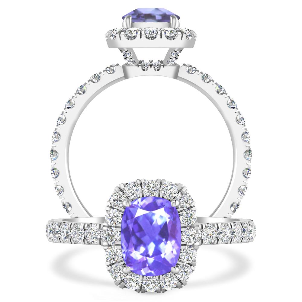 White Gold - Tanzanite