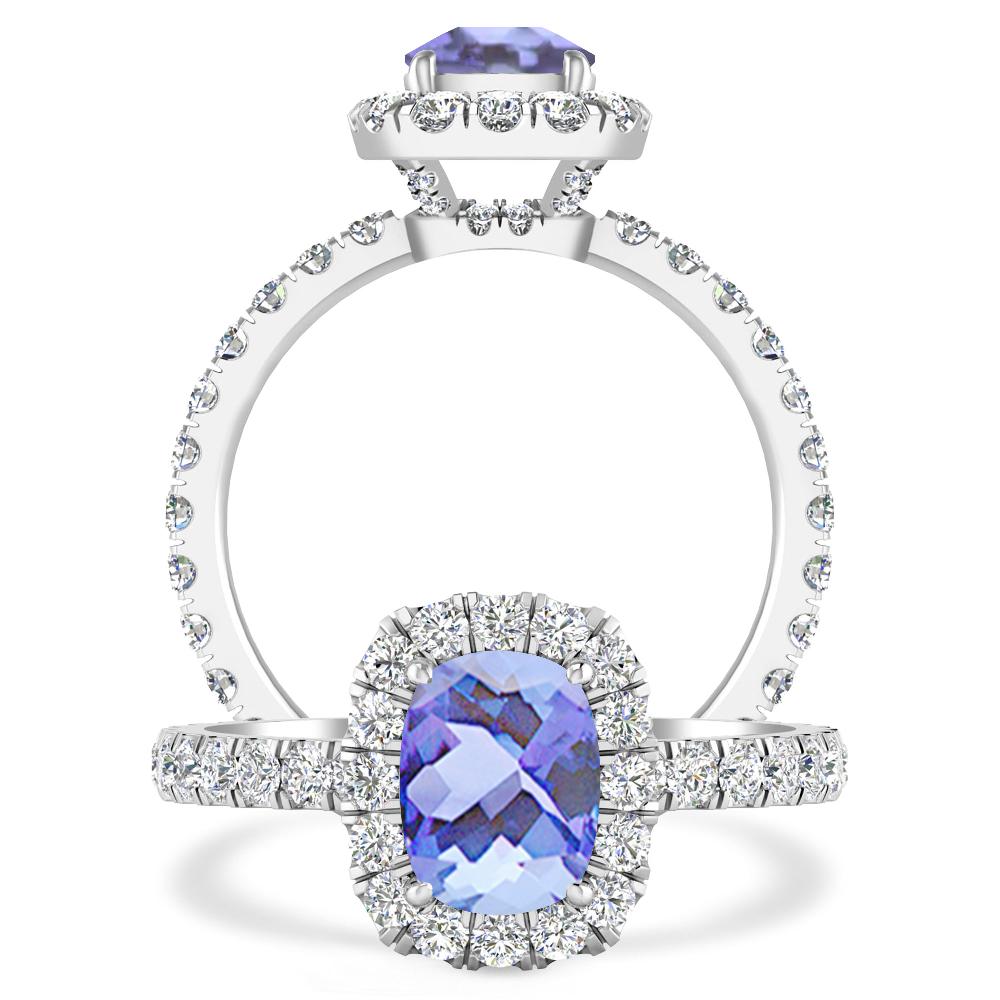 White Gold - Tanzanite