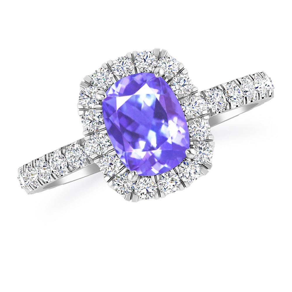 White Gold - Tanzanite