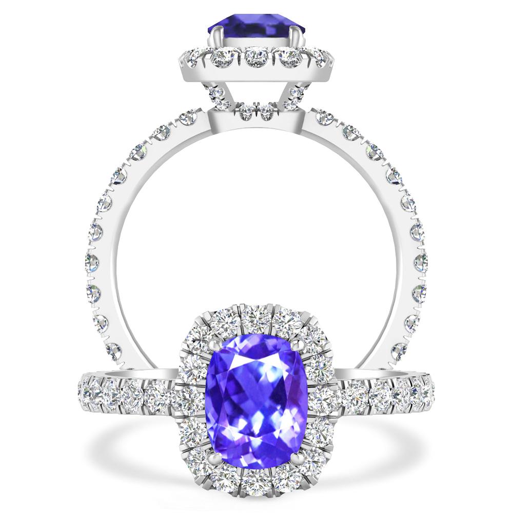 White Gold - Tanzanite