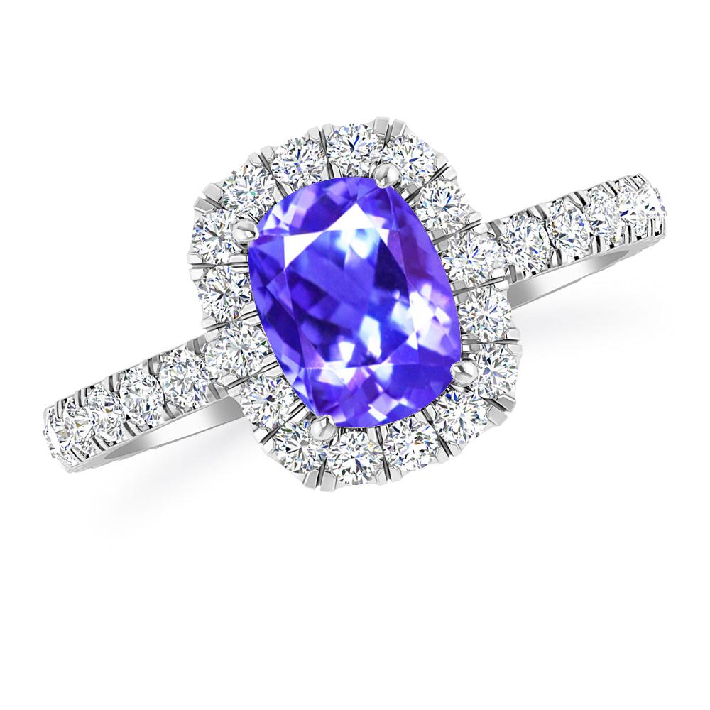 White Gold - Tanzanite