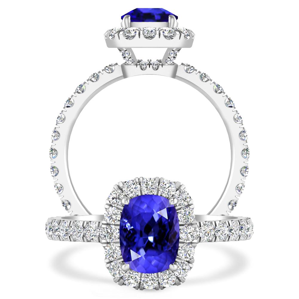 White Gold - Tanzanite