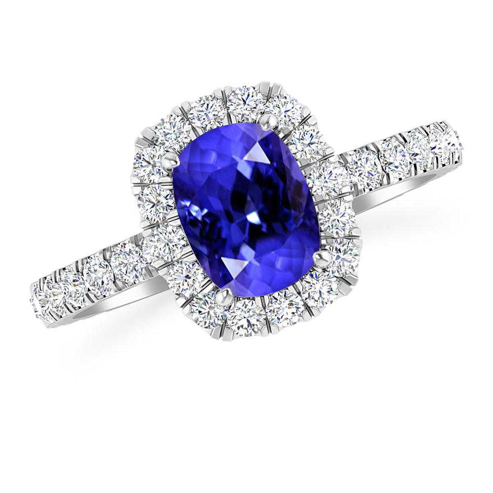 White Gold - Tanzanite