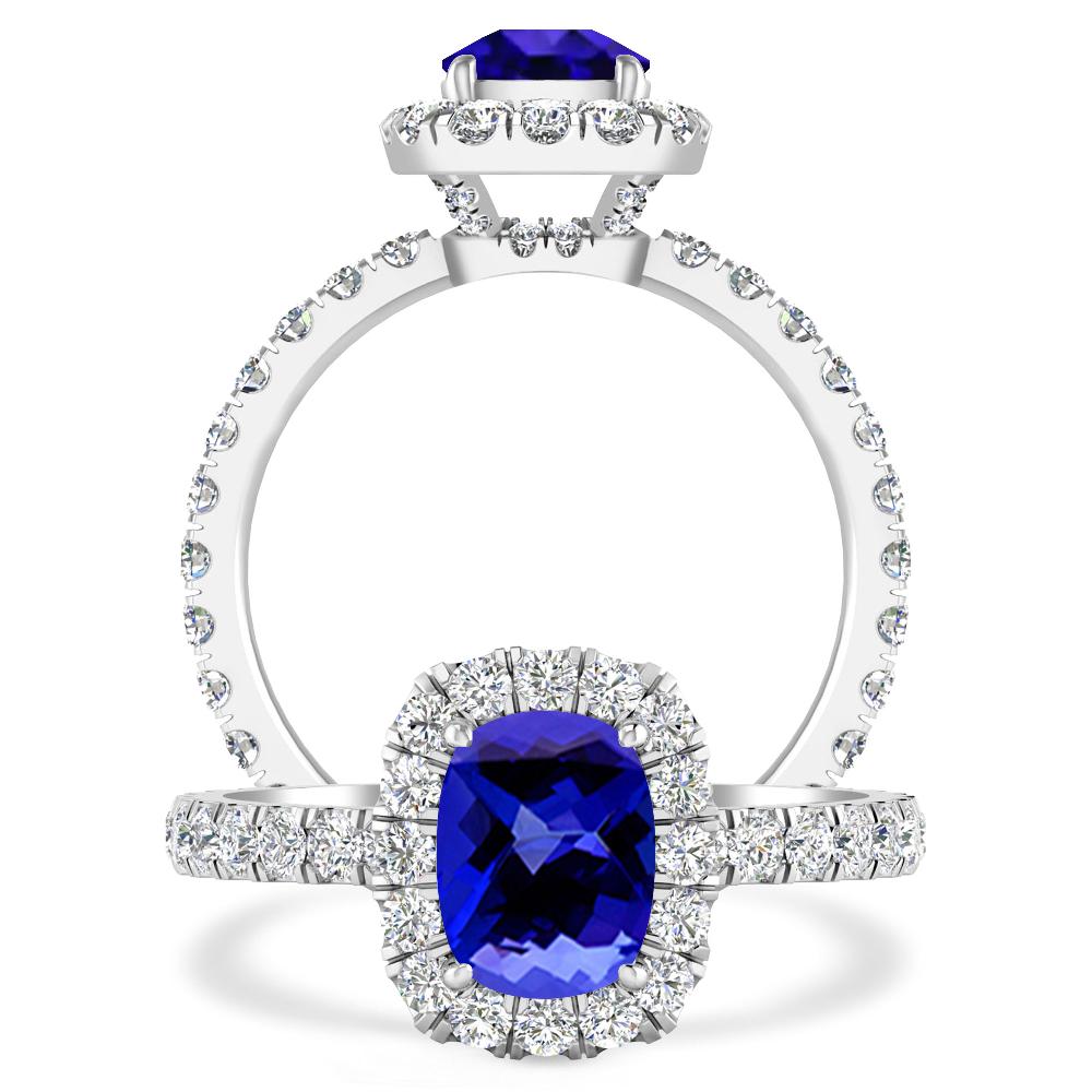 White Gold - Tanzanite