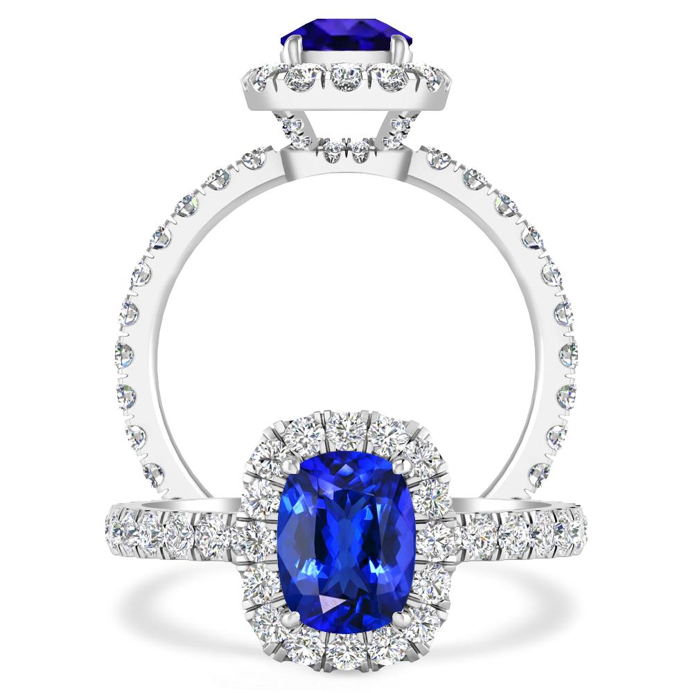 White Gold - Tanzanite