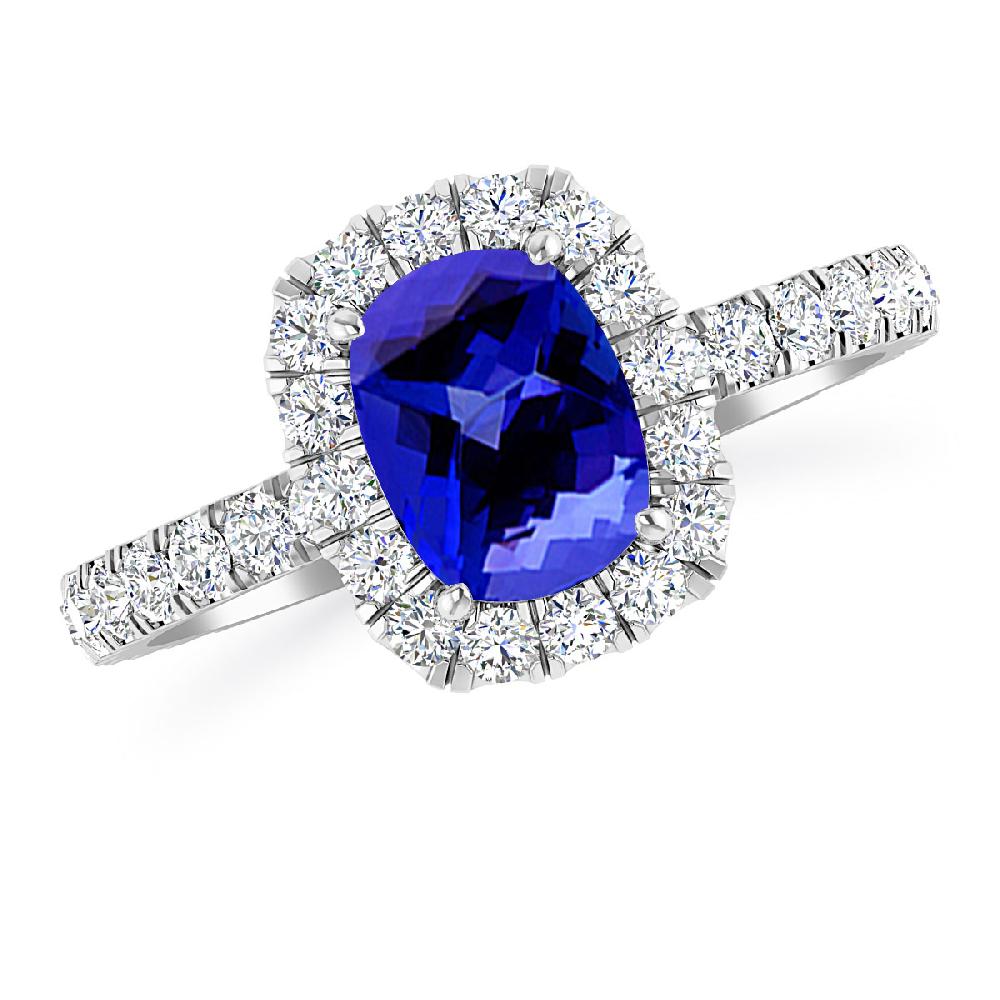 White Gold - Tanzanite