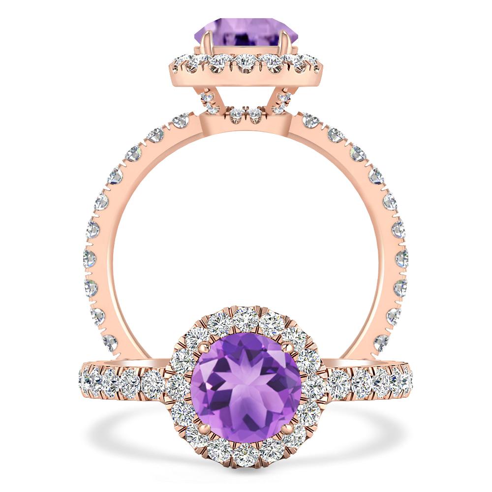 Rose Gold - Amethyst