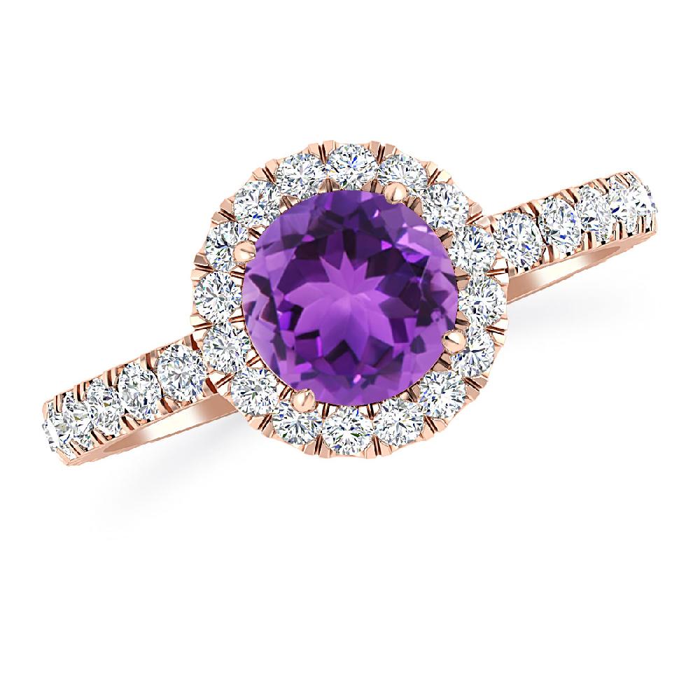 Rose Gold - Amethyst