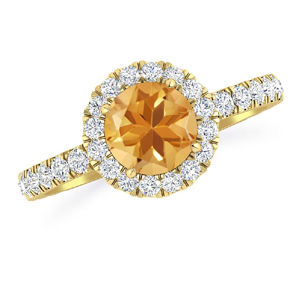 Yellow Gold - Citrine