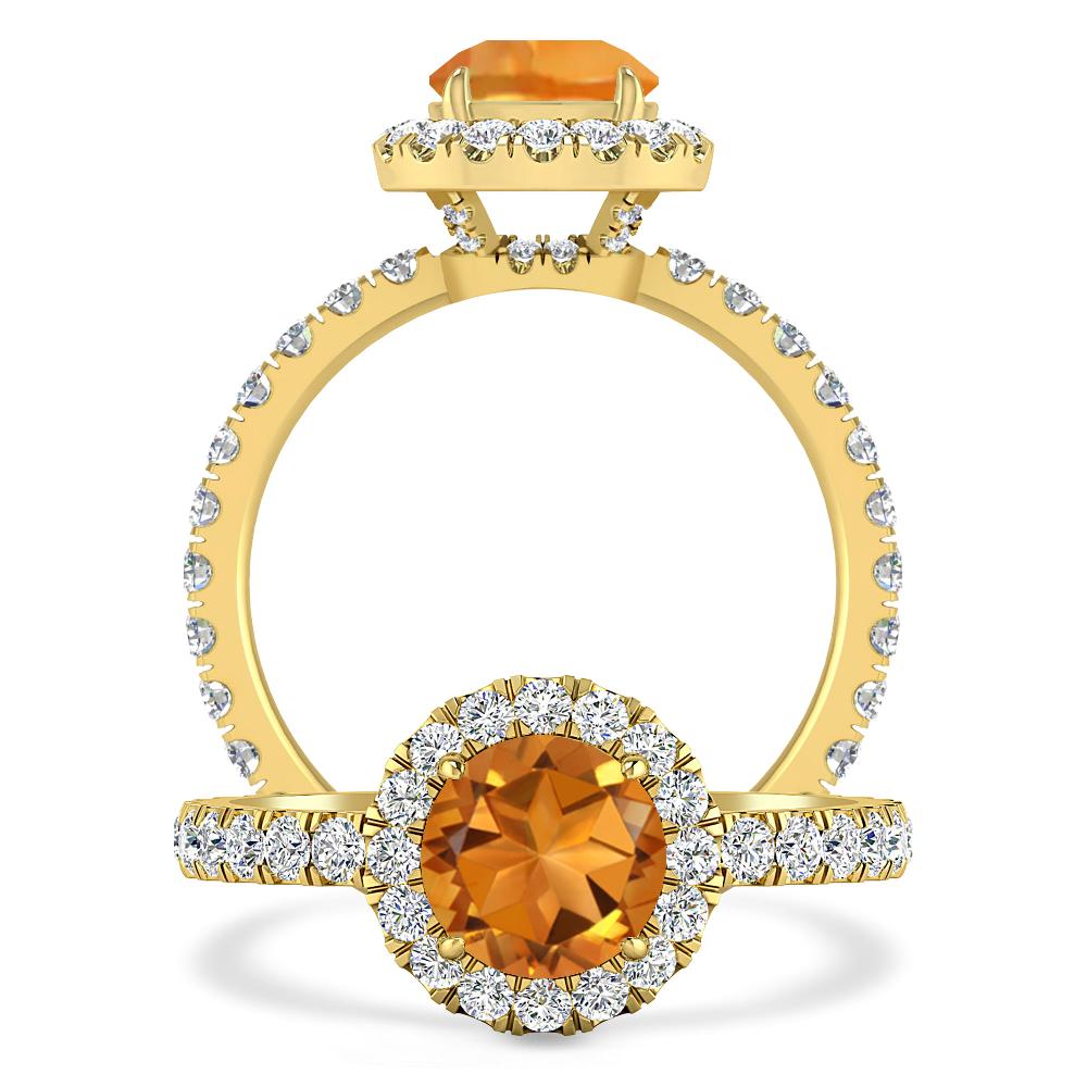 Yellow Gold - Citrine