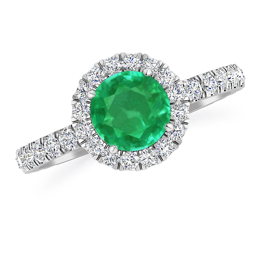 White Gold - Emerald