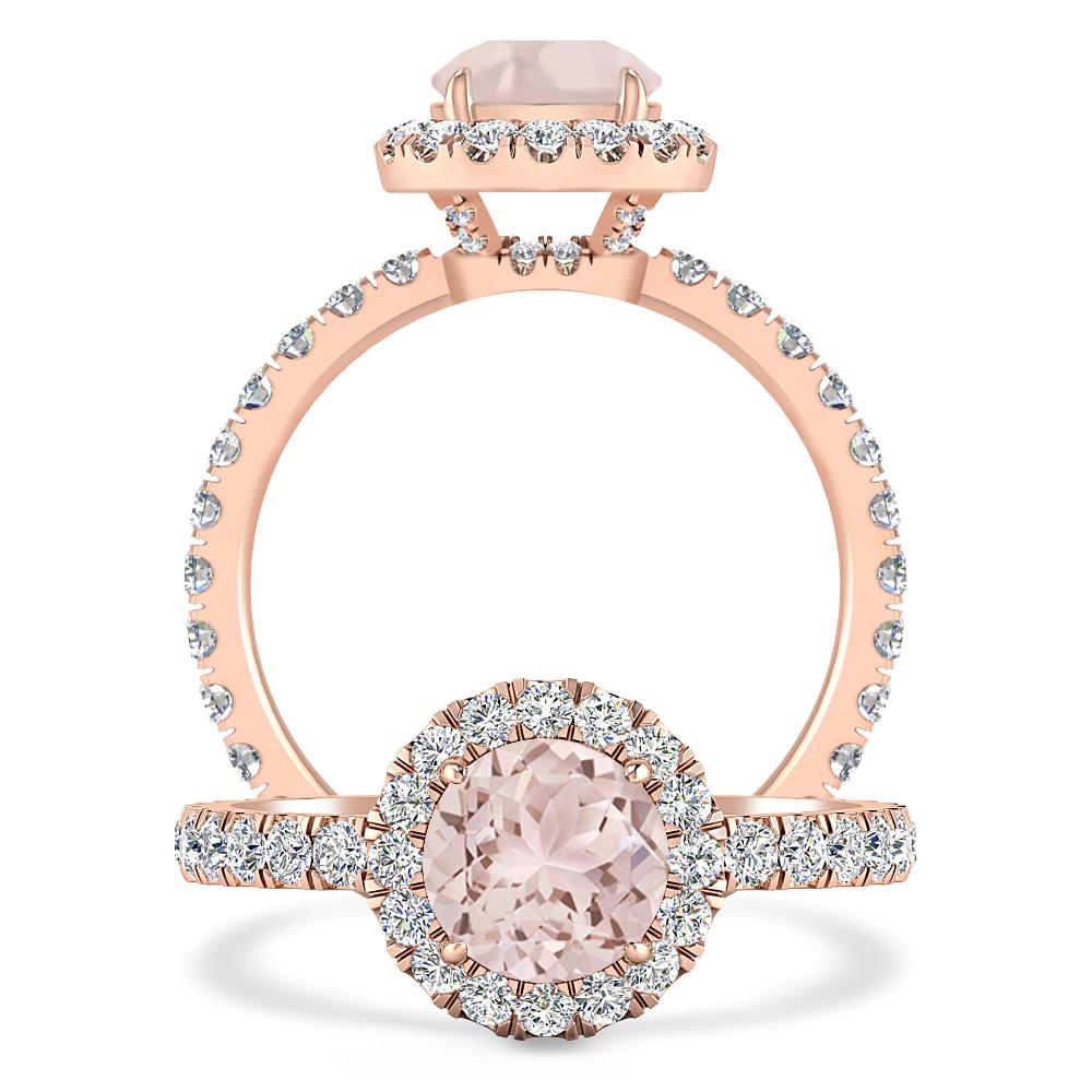 Rose Gold - Morganite