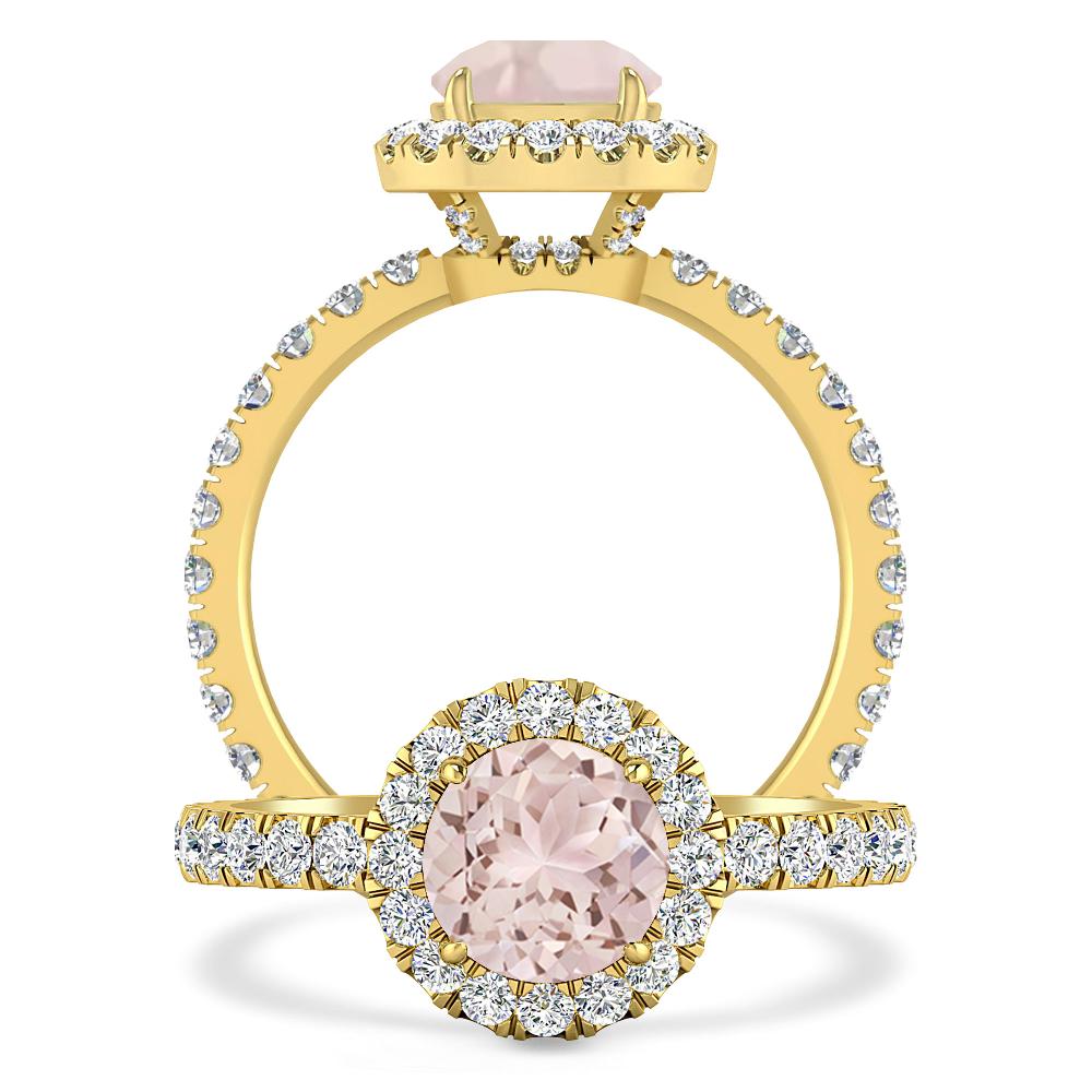 Yellow Gold - Morganite