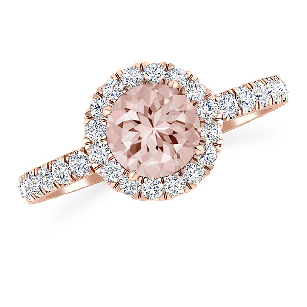 Rose Gold - Morganite