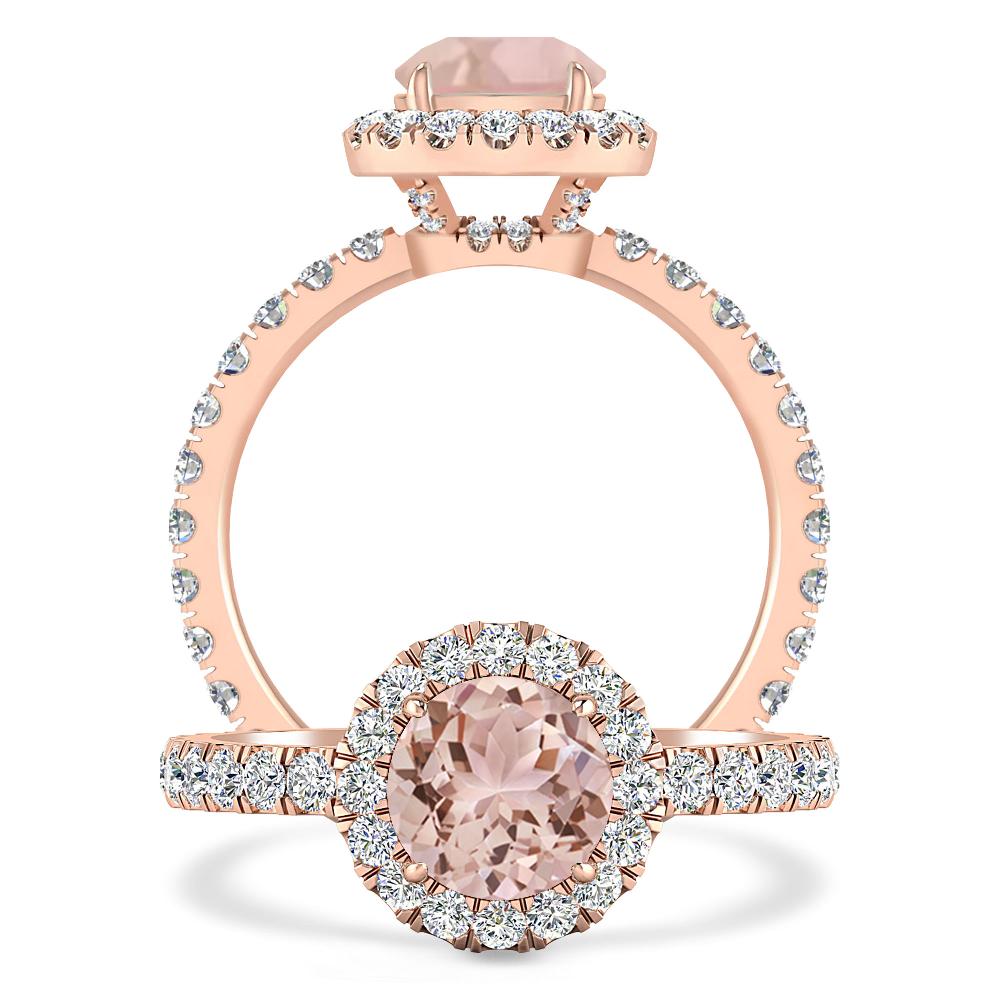 Rose Gold - Morganite