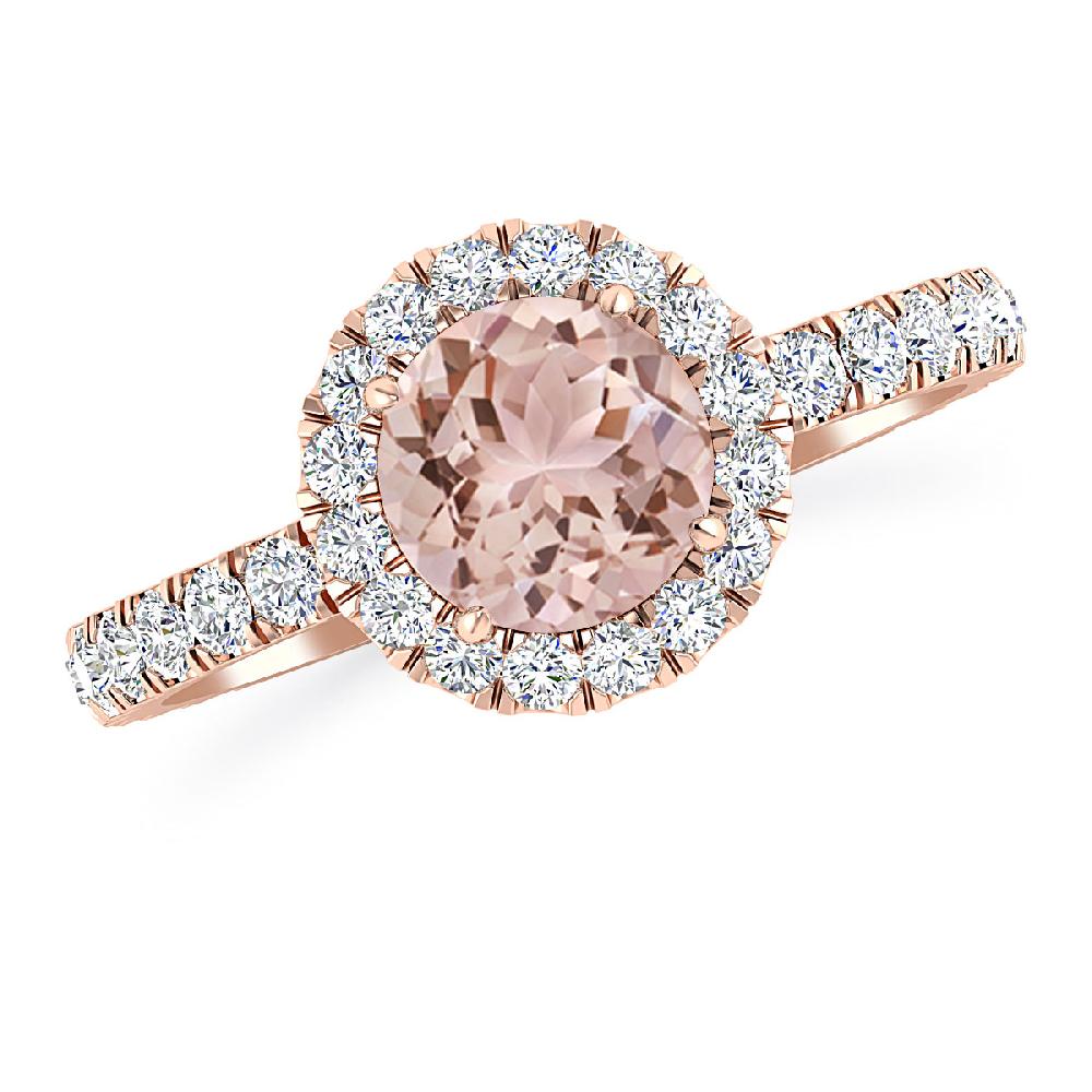 Rose Gold - Morganite