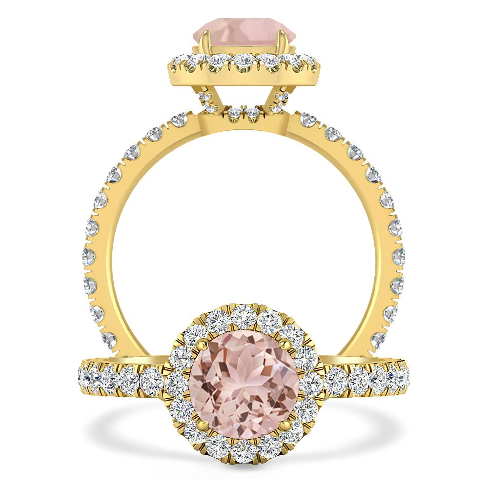 Yellow Gold - Morganite