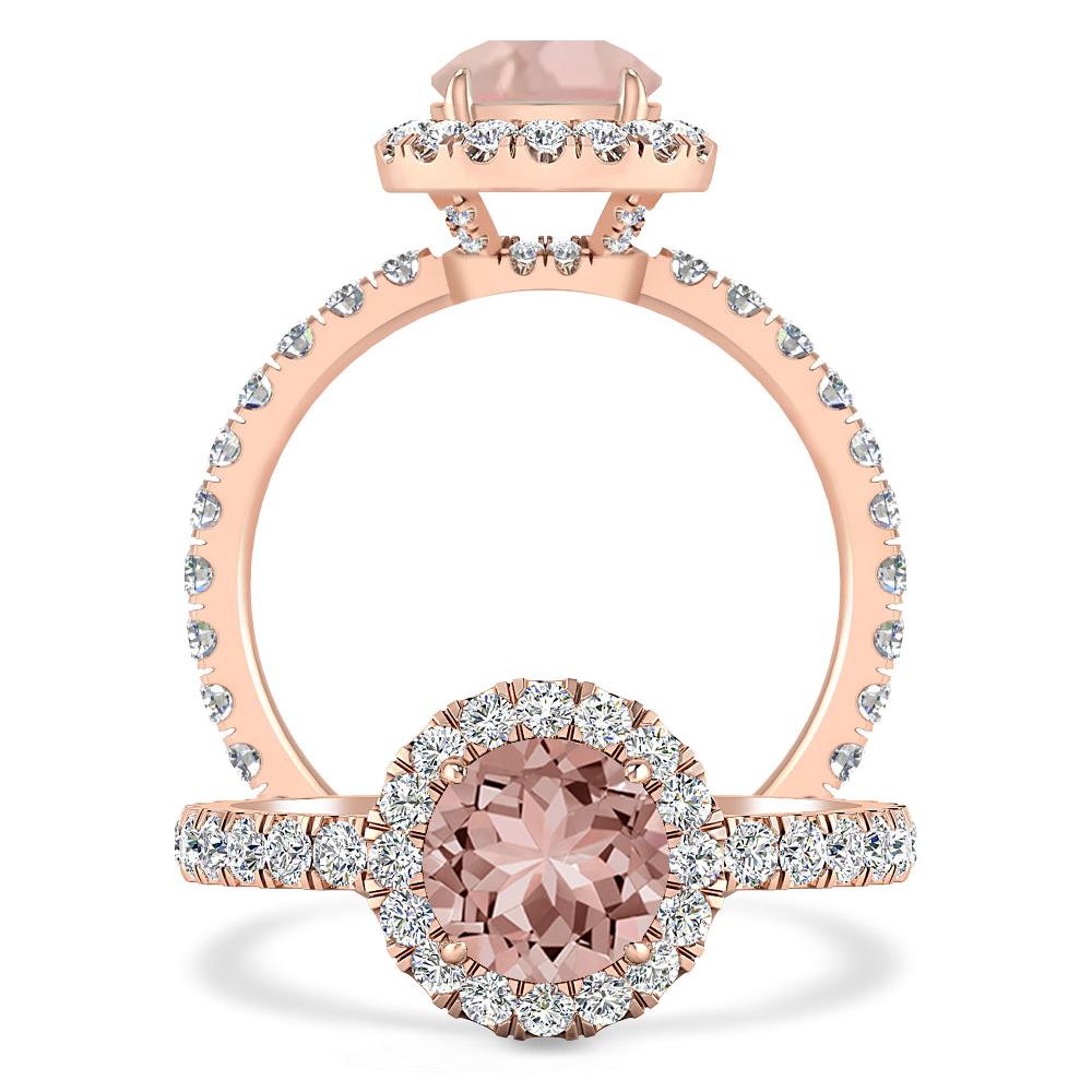 Rose Gold - Morganite