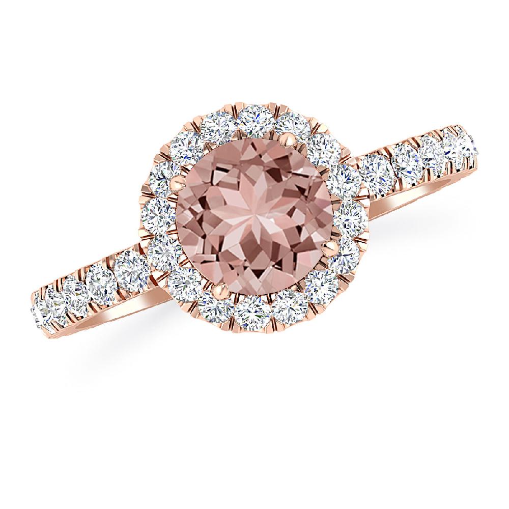 Rose Gold - Morganite