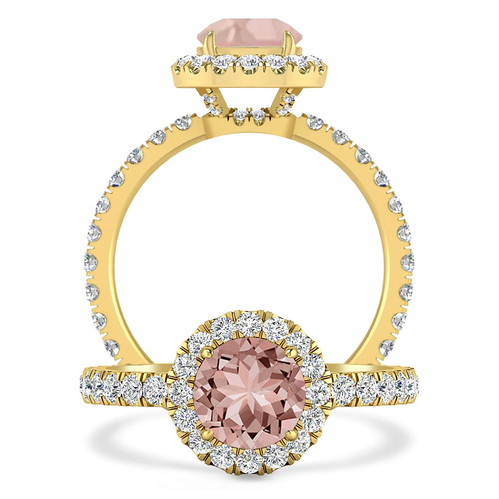 Yellow Gold - Morganite