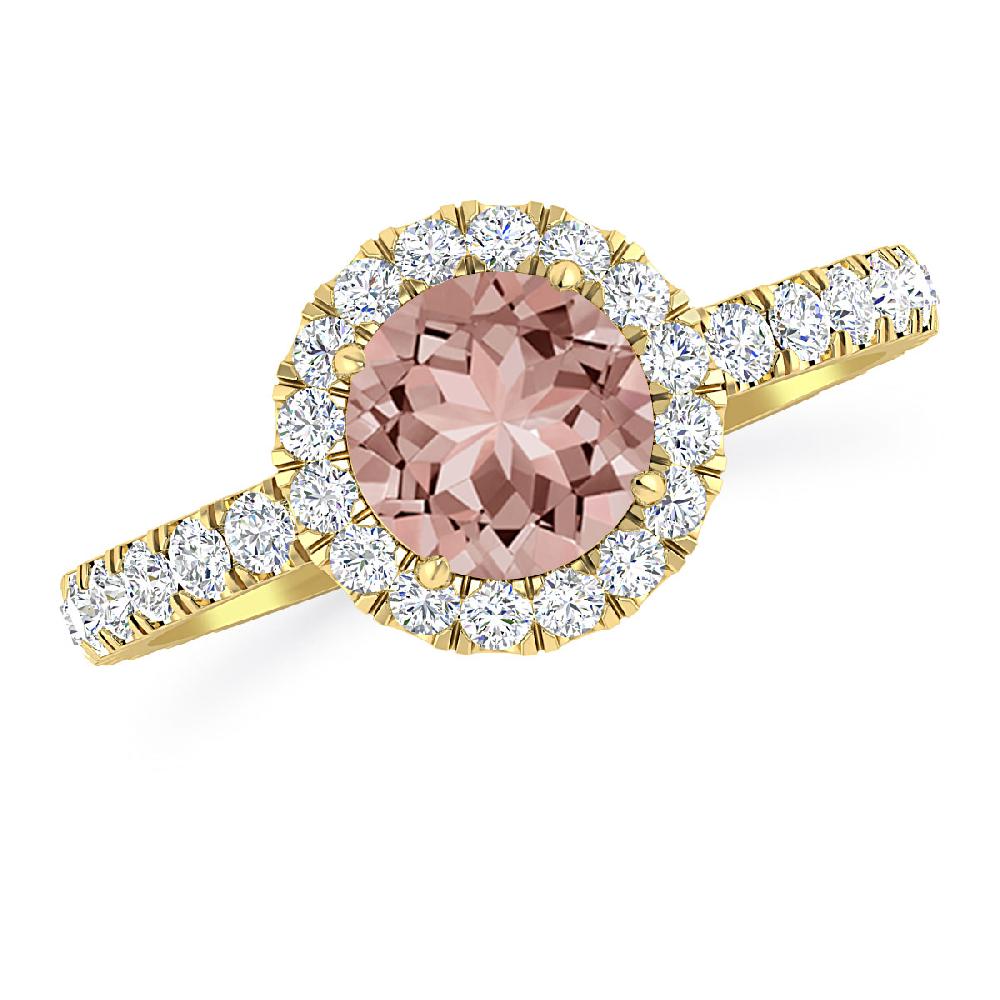 Yellow Gold - Morganite