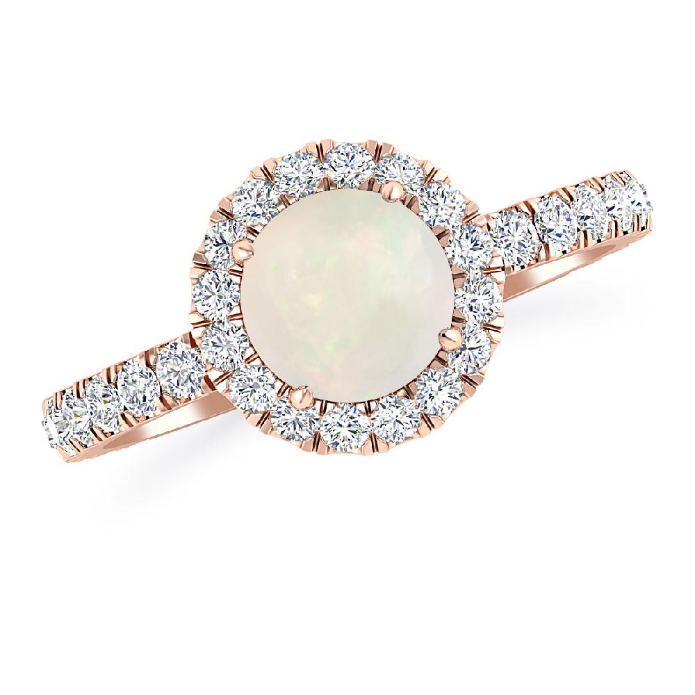 Rose Gold - Opal