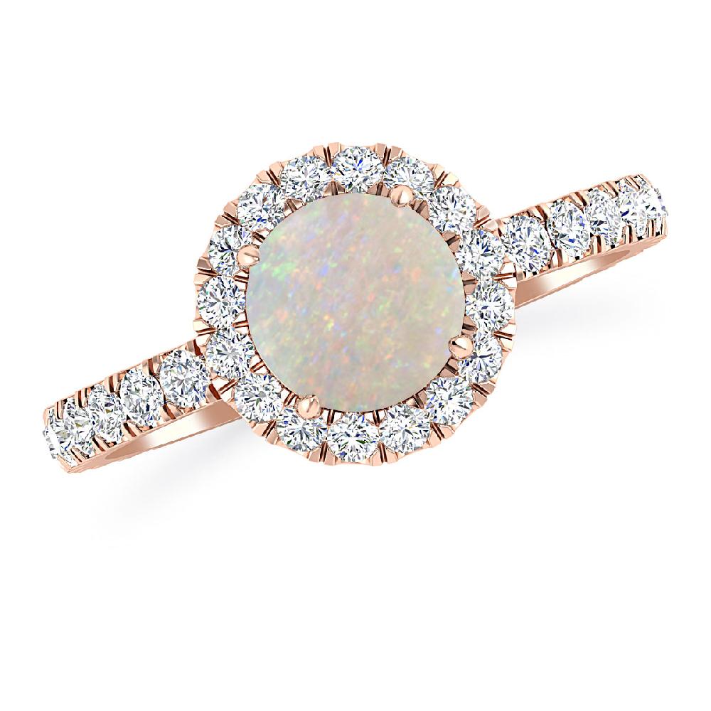 Rose Gold - Opal