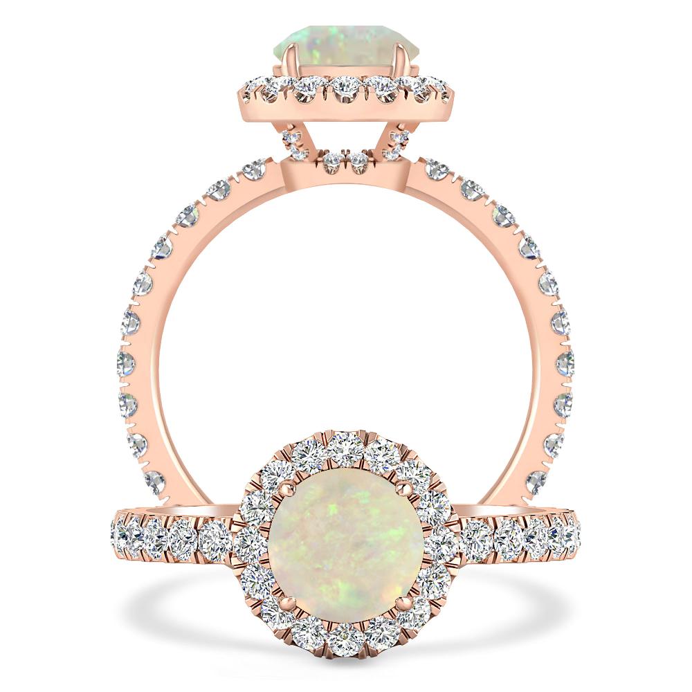 Rose Gold - Opal