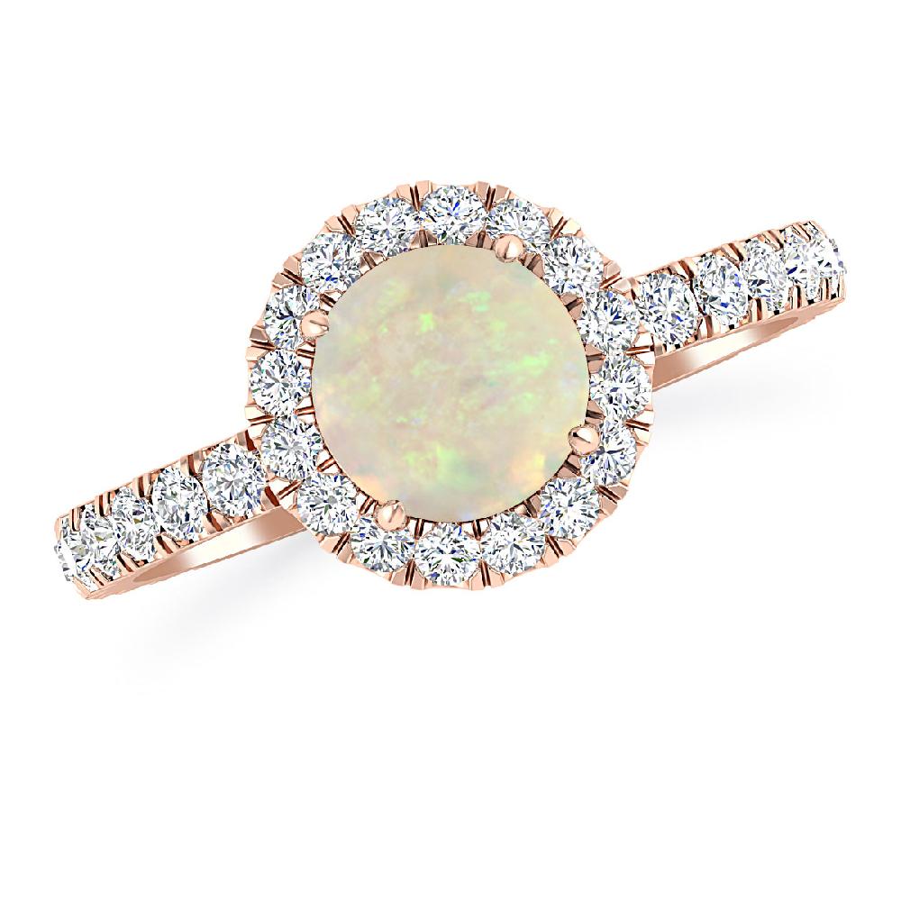 Rose Gold - Opal