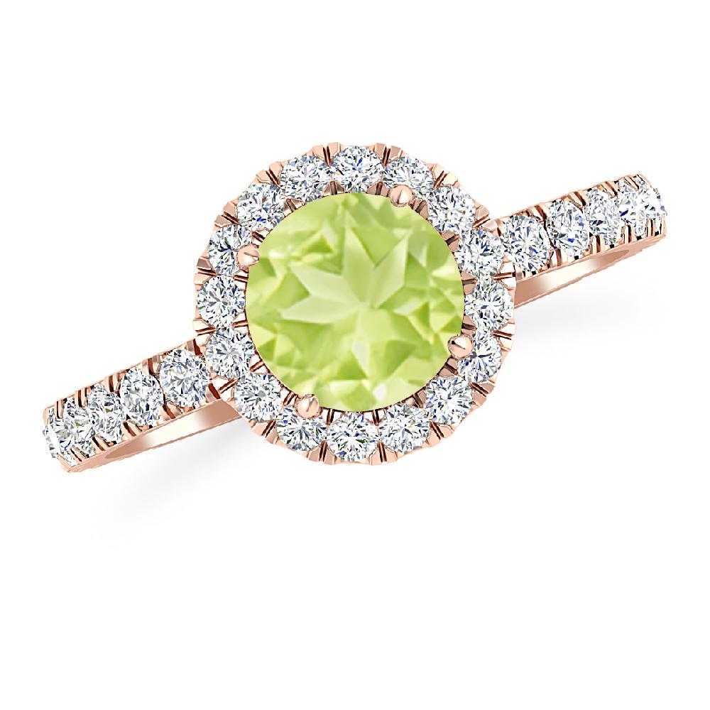 Rose Gold - Peridot