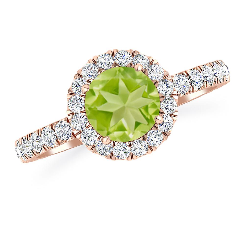 Rose Gold - Peridot