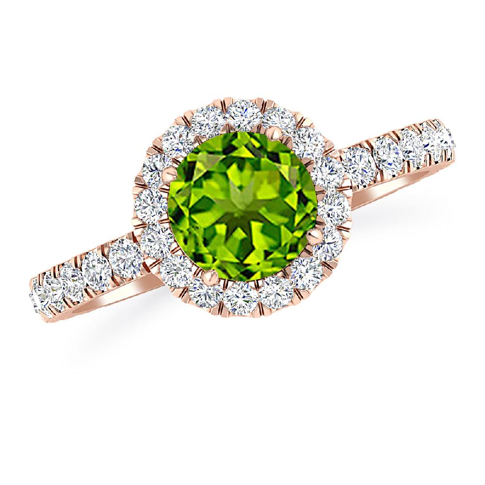 Rose Gold - Peridot