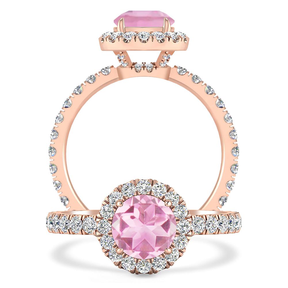 Rose Gold - Pink Tourmaline