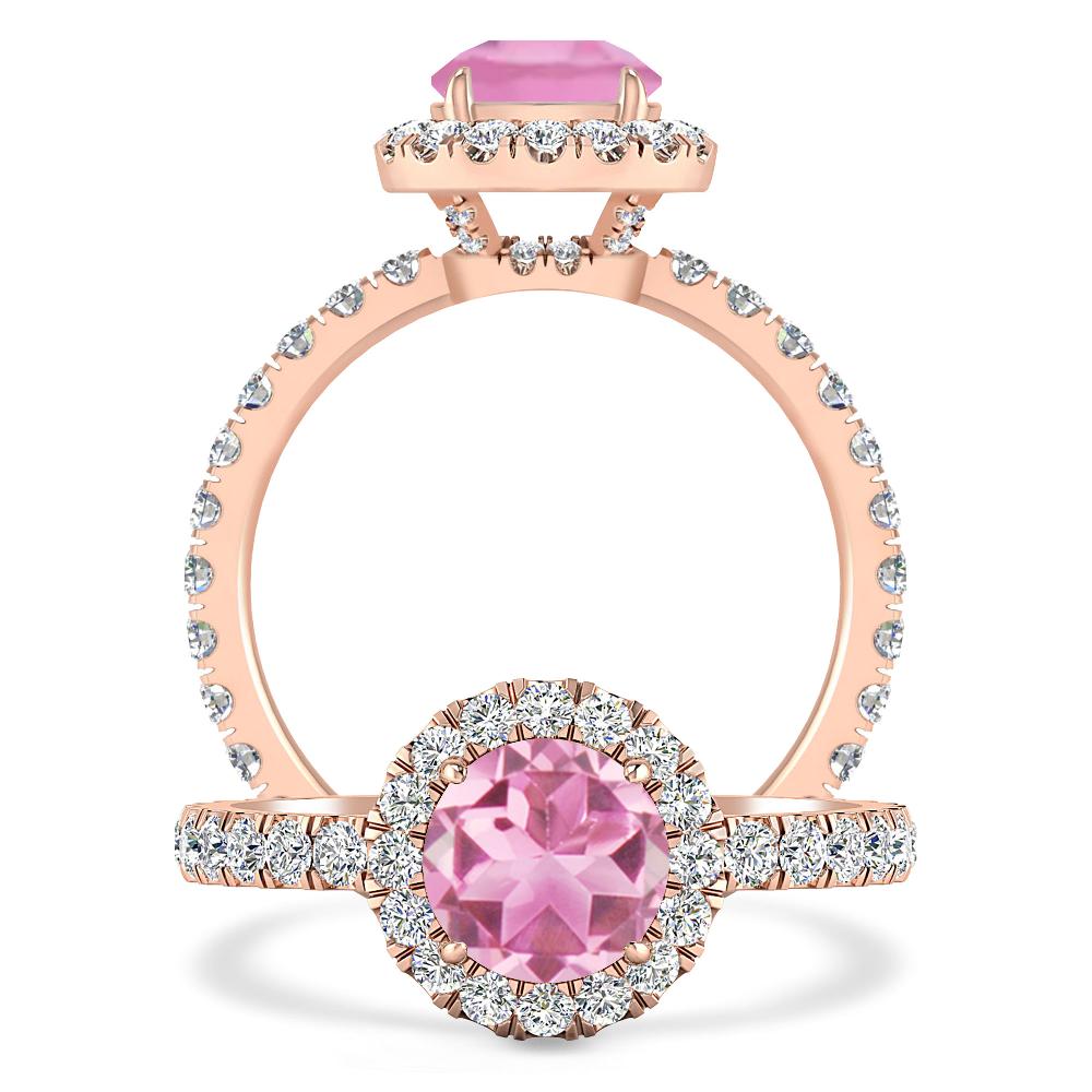 Rose Gold - Pink Tourmaline