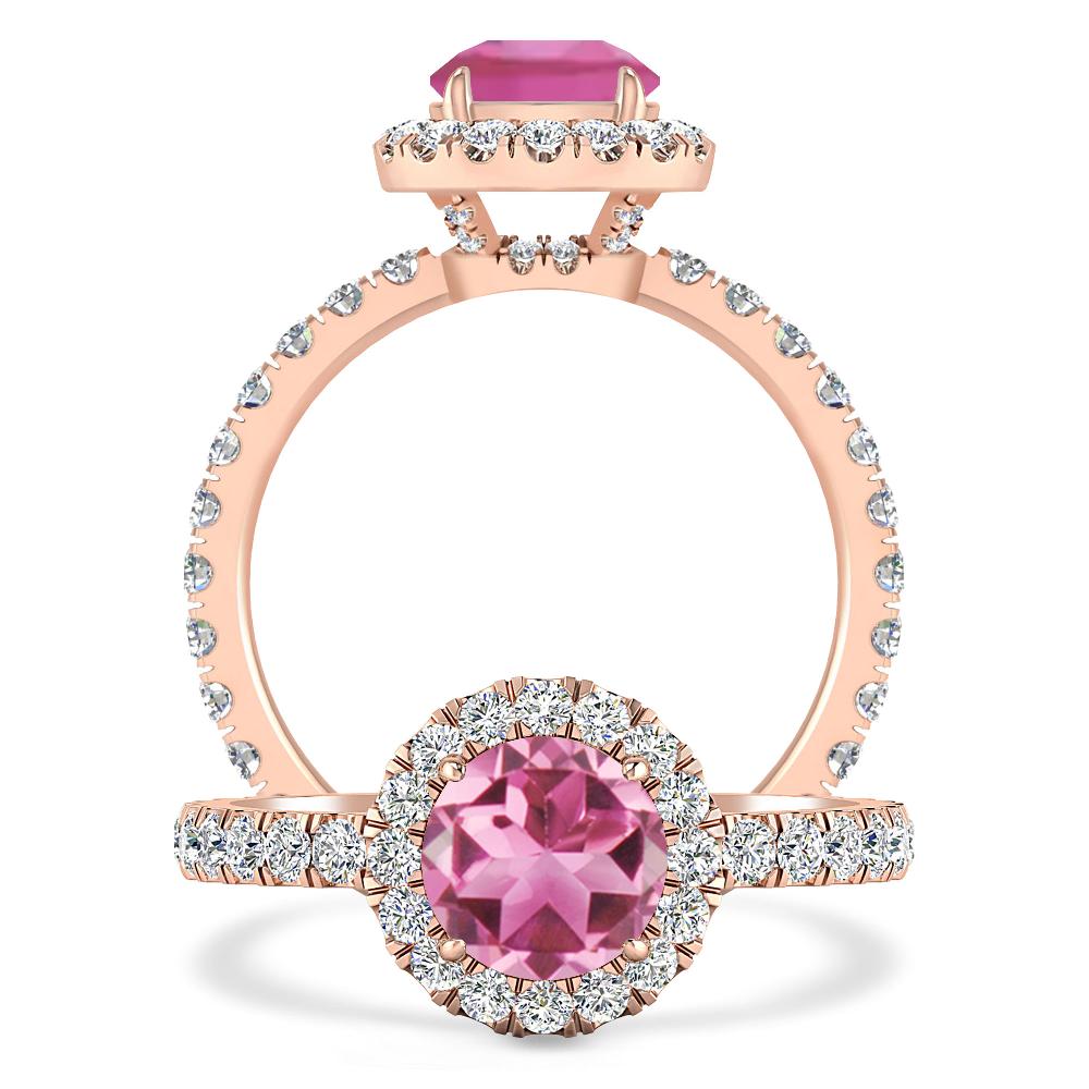 Rose Gold - Pink Tourmaline