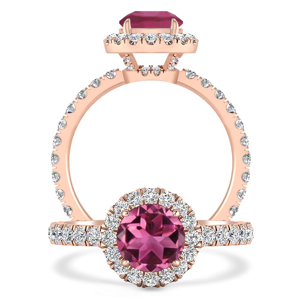 Rose Gold - Pink Tourmaline