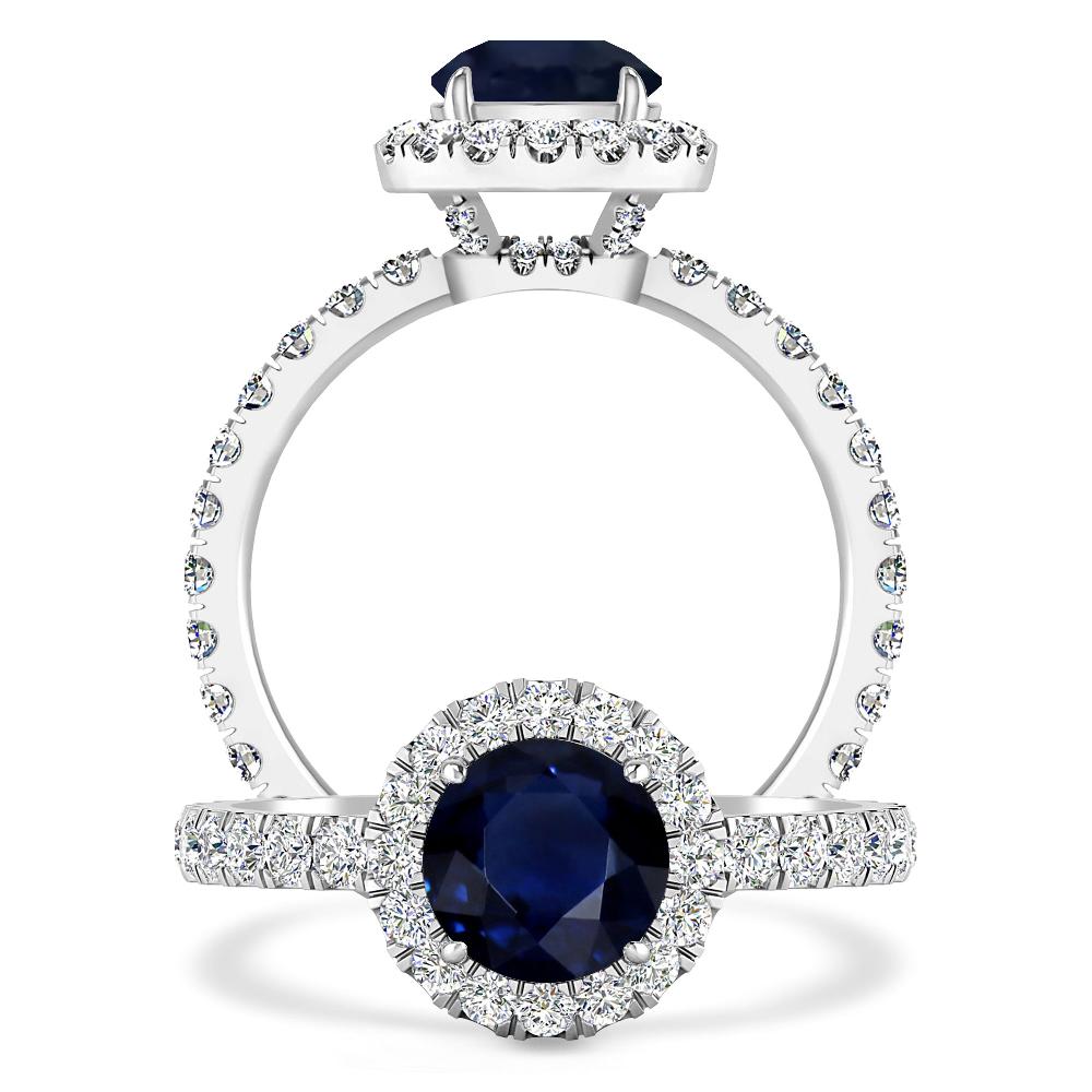 White Gold - Sapphire