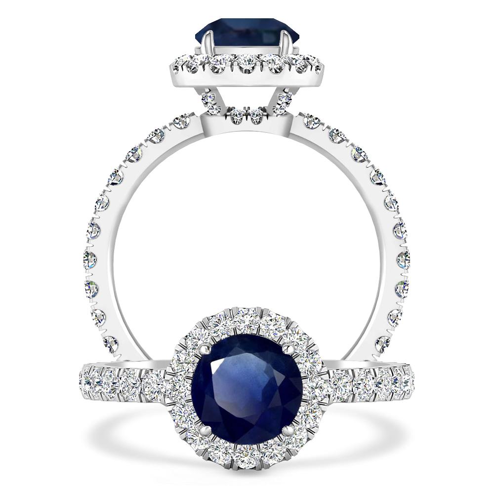 White Gold - Sapphire