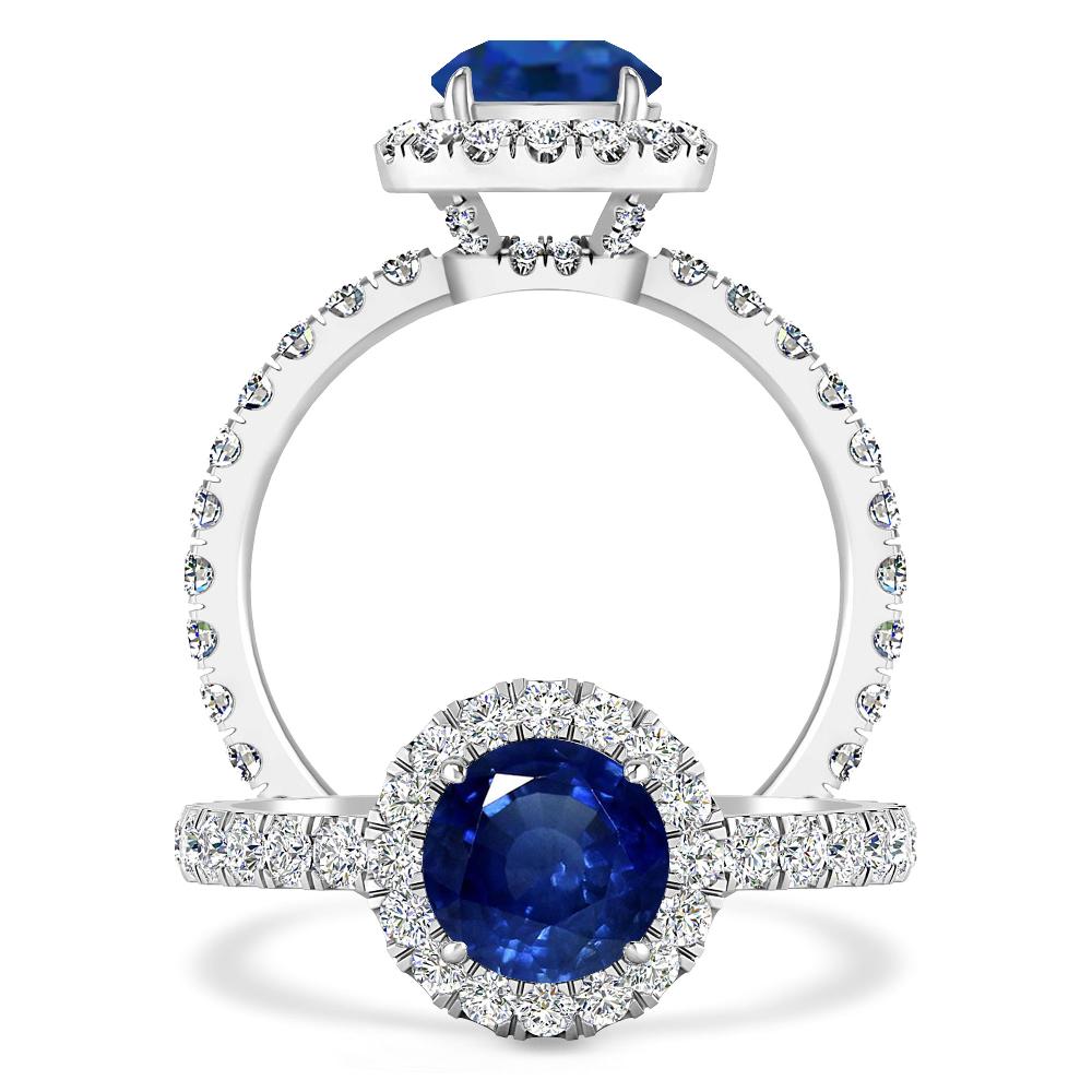 White Gold - Sapphire