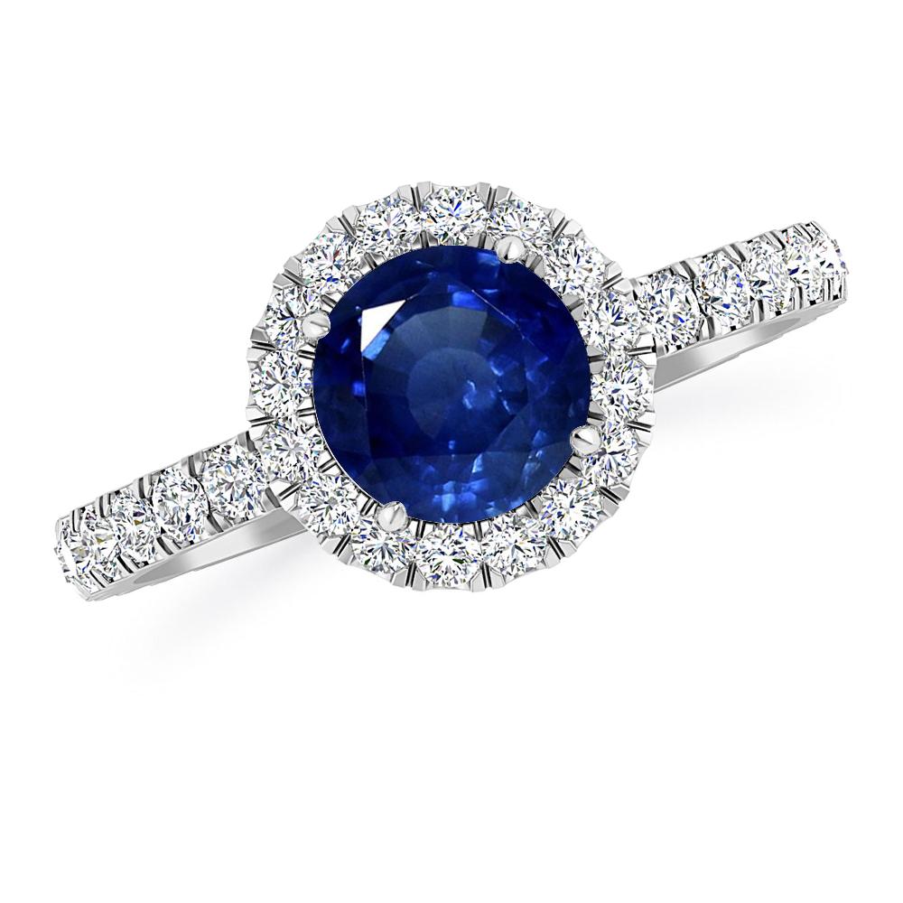 White Gold - Sapphire