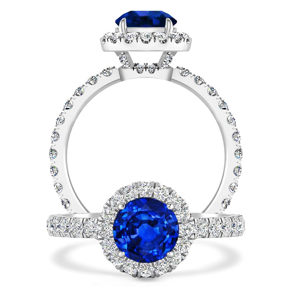 White Gold - Sapphire