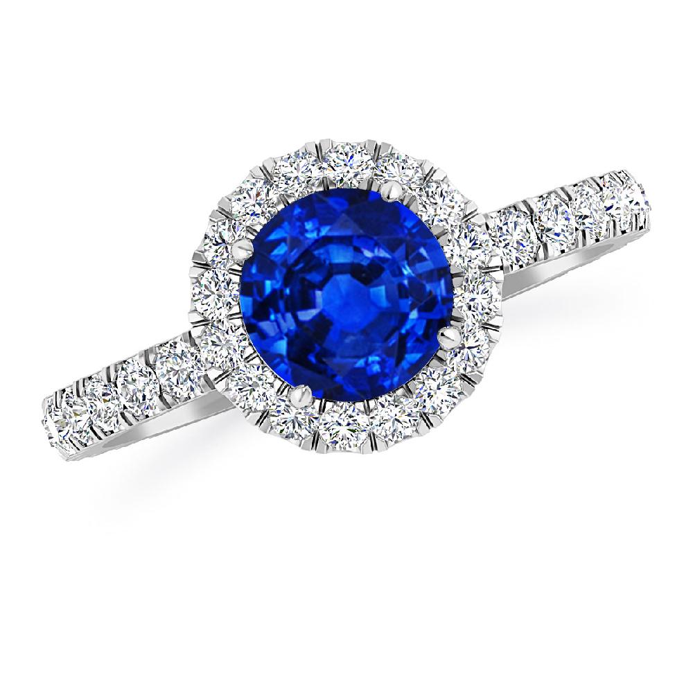 White Gold - Sapphire