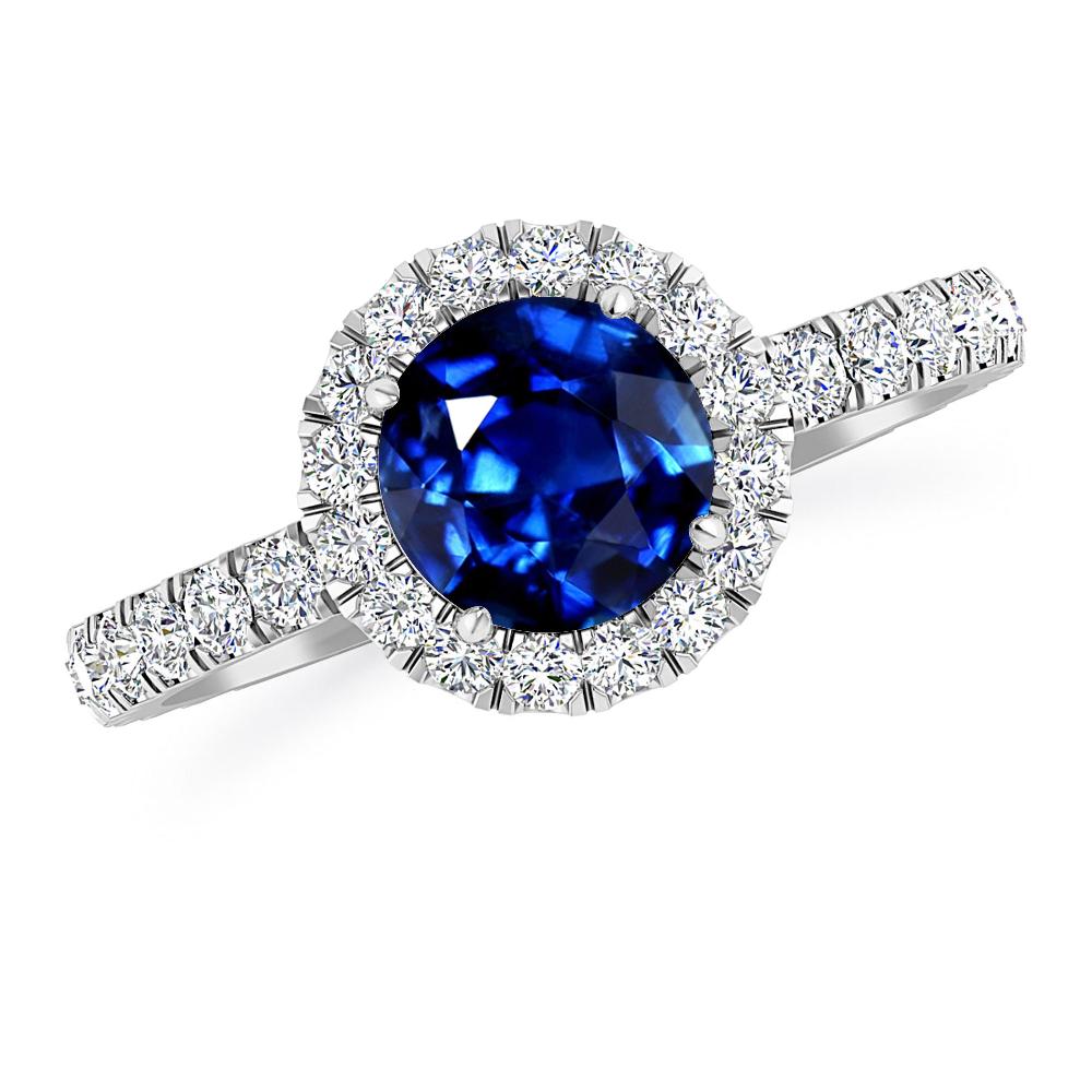 White Gold - Sapphire