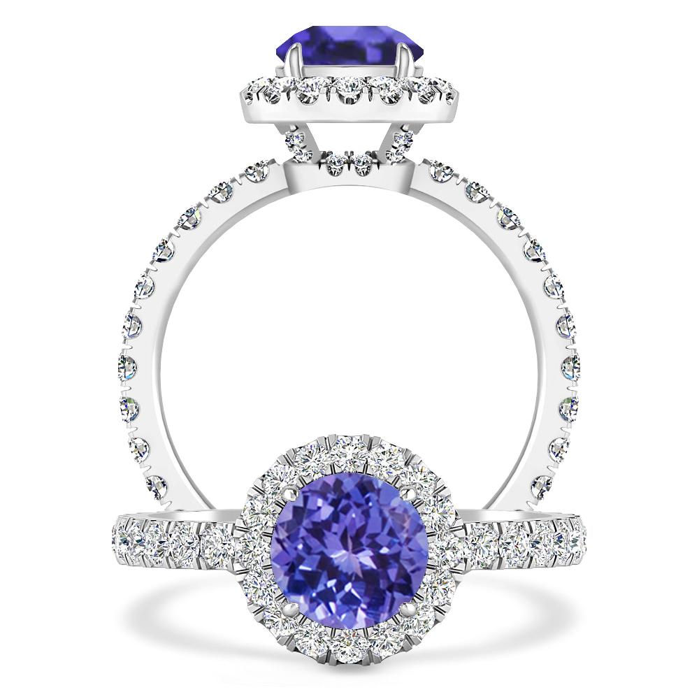 White Gold - Tanzanite