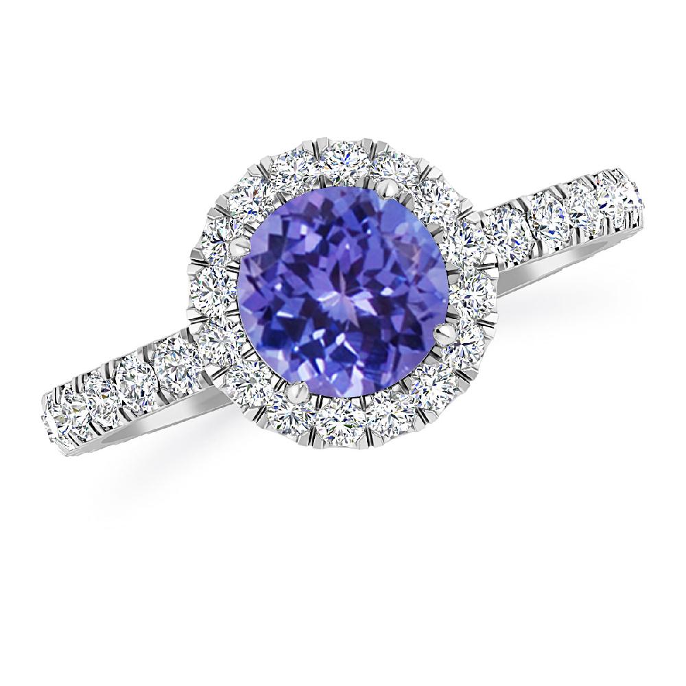 White Gold - Tanzanite