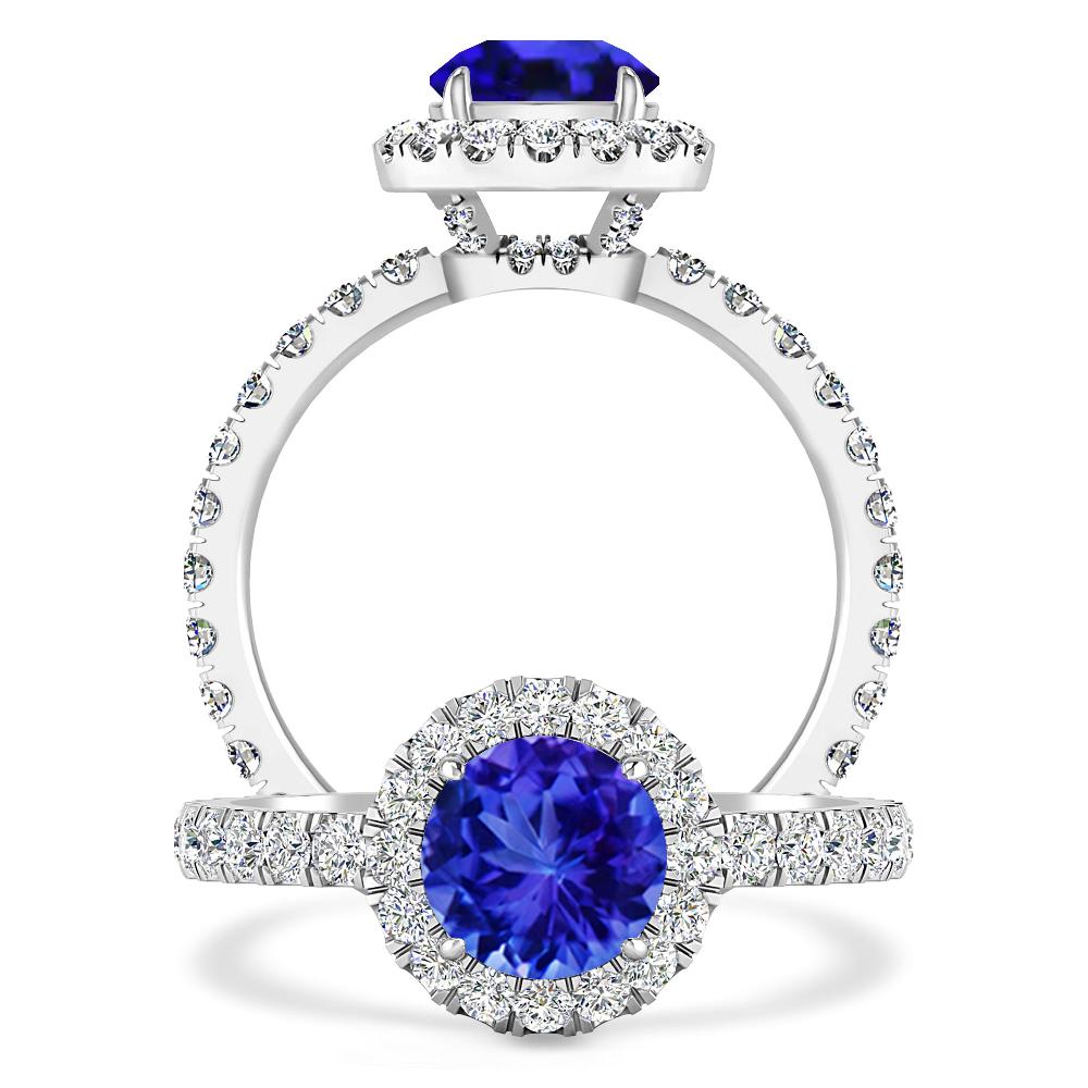 White Gold - Tanzanite