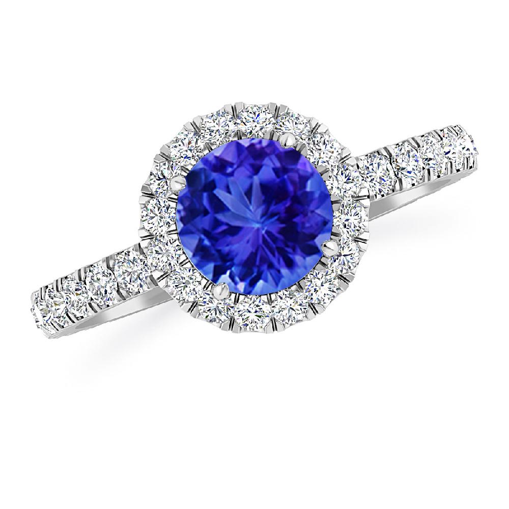 White Gold - Tanzanite