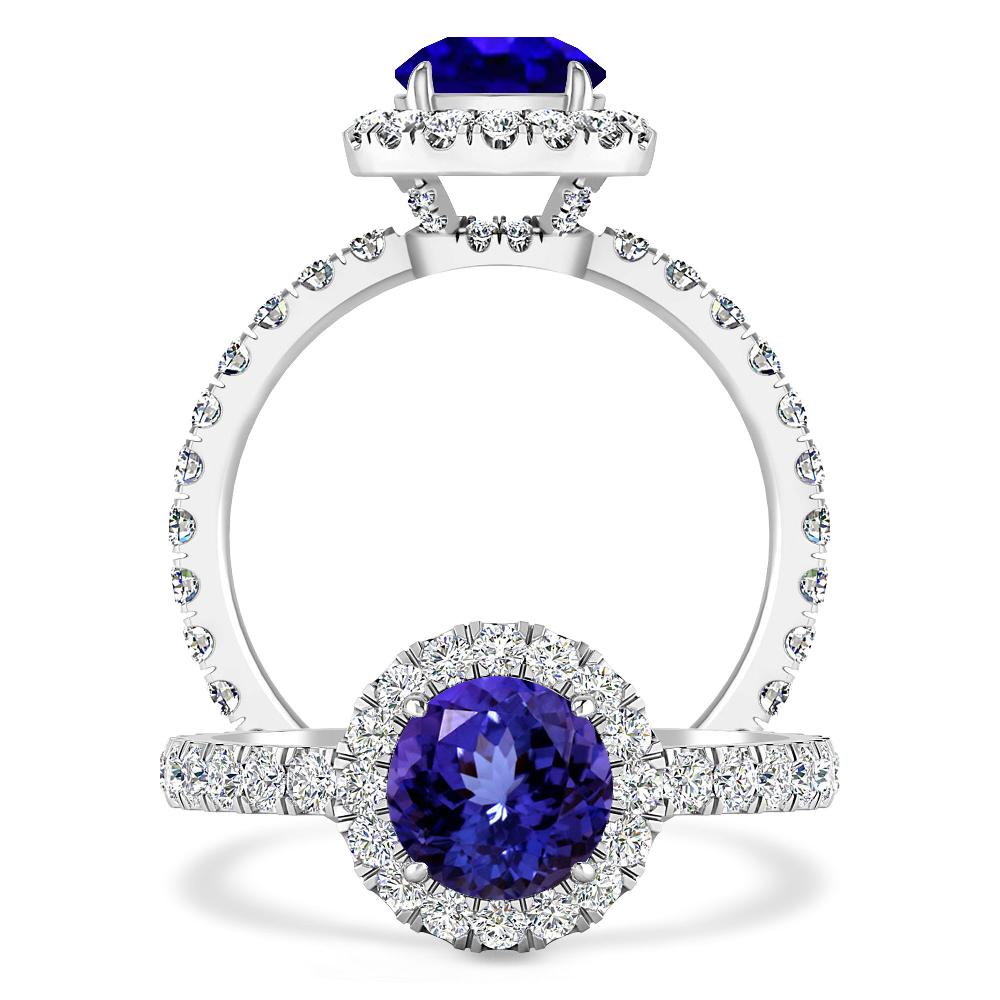 White Gold - Tanzanite