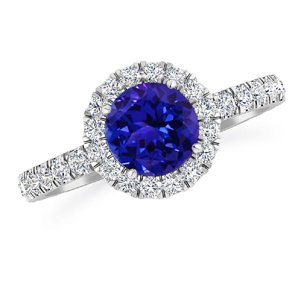 White Gold - Tanzanite